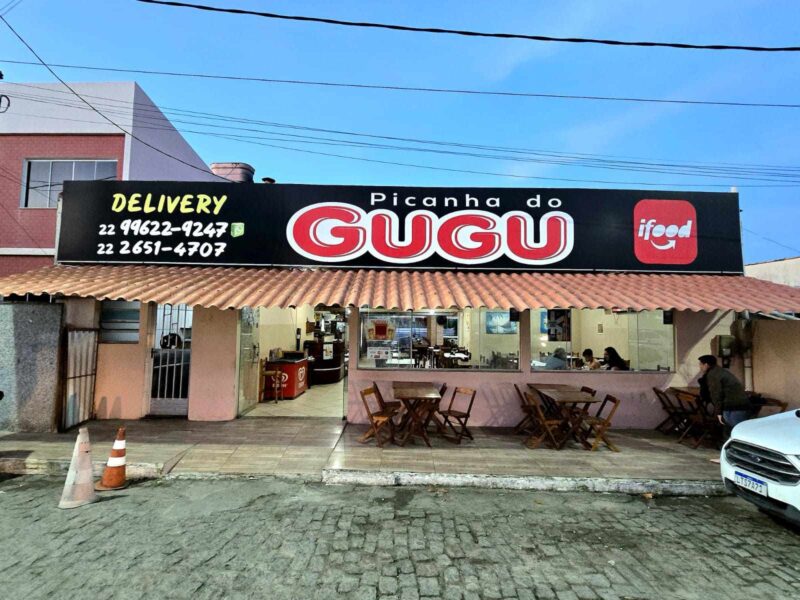 Fachada Restaurante Picanha do Gugu em Saquarema, RJ
