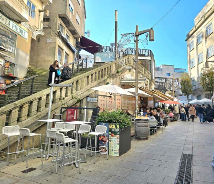 Mercado de Pedra em Vigo, Espanha